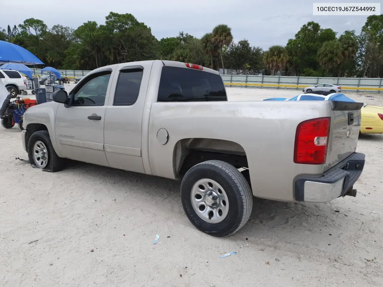 1GCEC19J67Z544992 2007 Chevrolet Silverado C1500