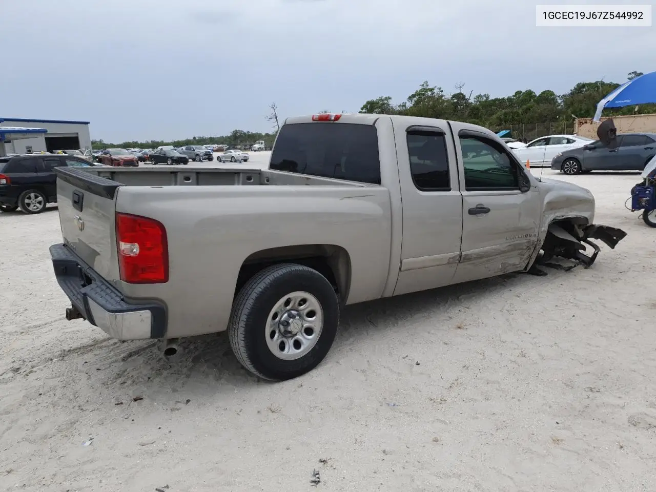 1GCEC19J67Z544992 2007 Chevrolet Silverado C1500