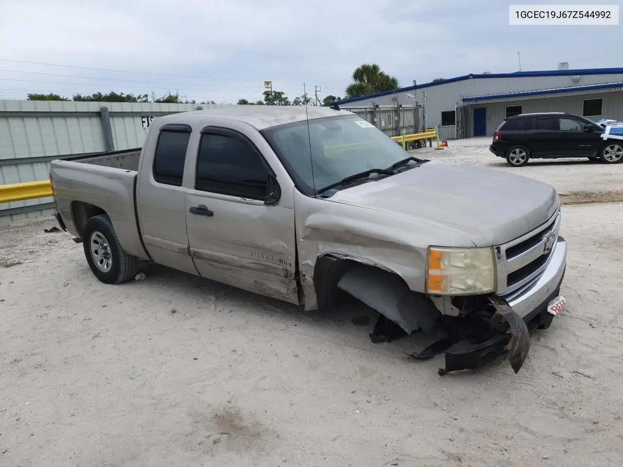 1GCEC19J67Z544992 2007 Chevrolet Silverado C1500