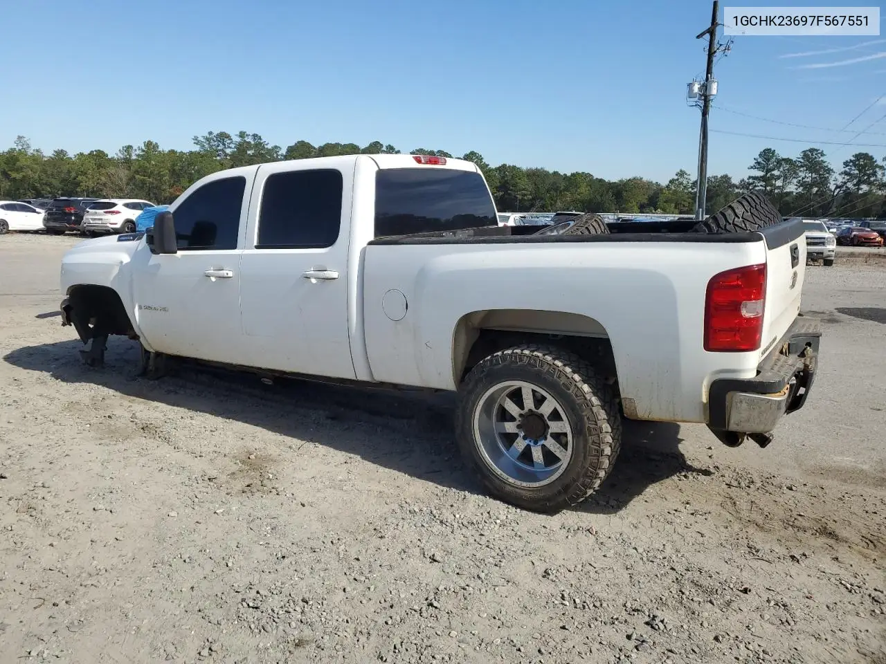 1GCHK23697F567551 2007 Chevrolet Silverado K2500 Heavy Duty