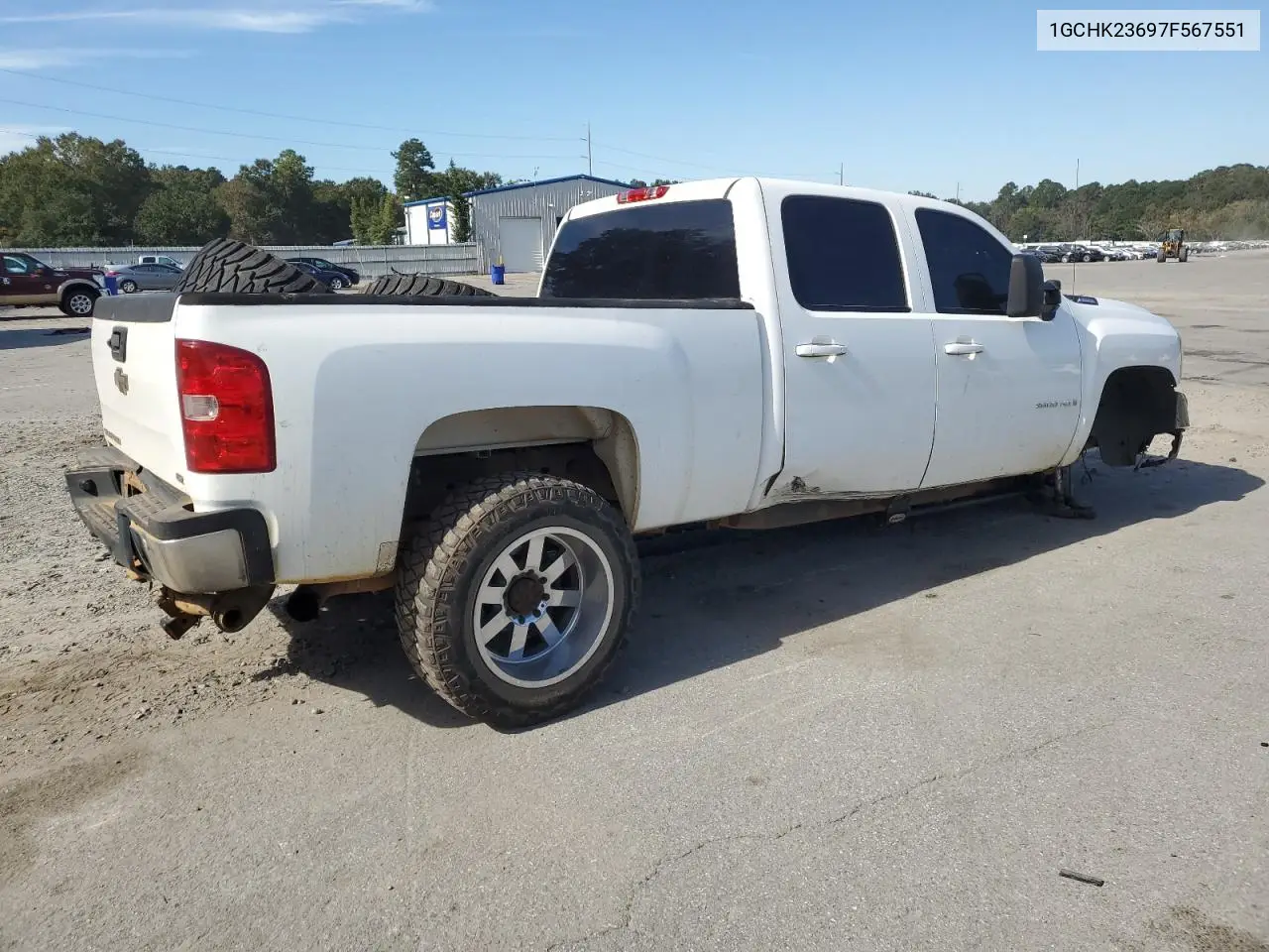 1GCHK23697F567551 2007 Chevrolet Silverado K2500 Heavy Duty