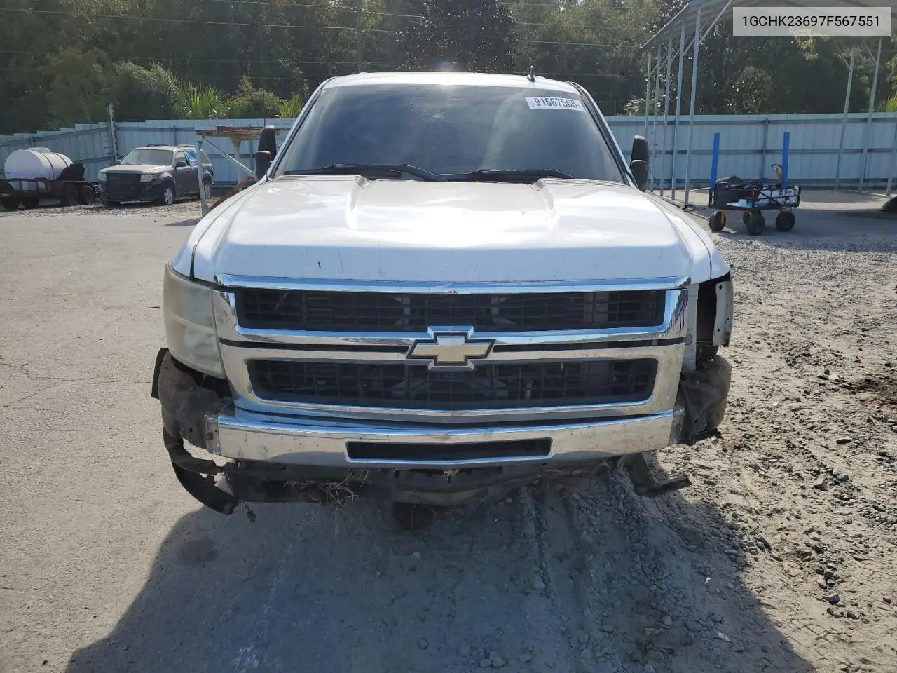 1GCHK23697F567551 2007 Chevrolet Silverado K2500 Heavy Duty