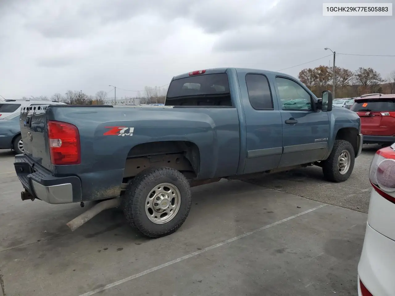 1GCHK29K77E505883 2007 Chevrolet Silverado K2500 Heavy Duty