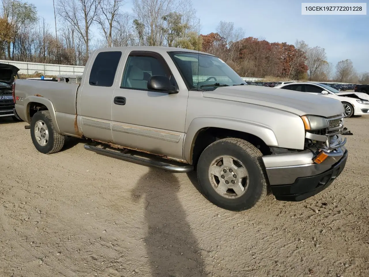1GCEK19Z77Z201228 2007 Chevrolet Silverado K1500 Classic