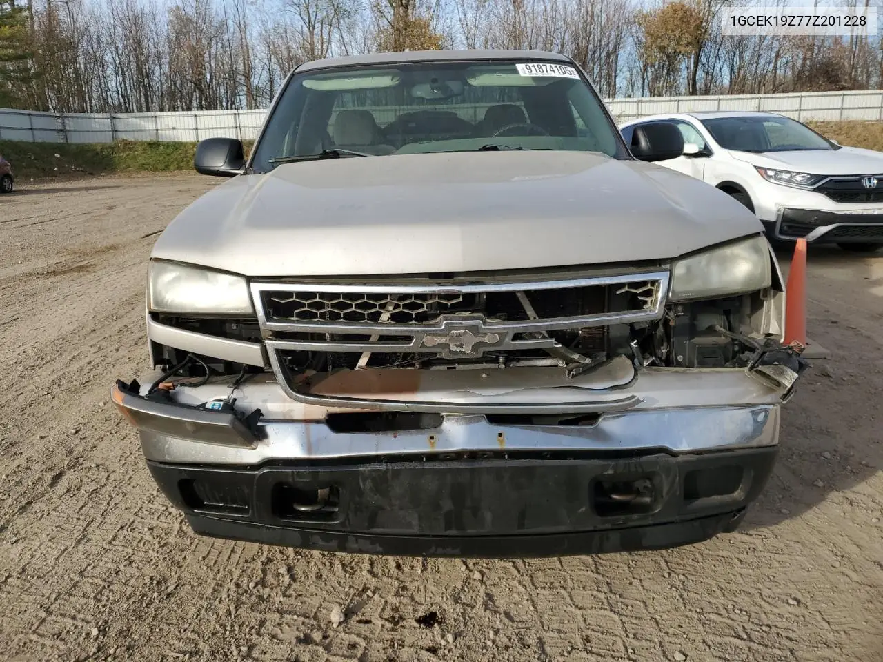 1GCEK19Z77Z201228 2007 Chevrolet Silverado K1500 Classic