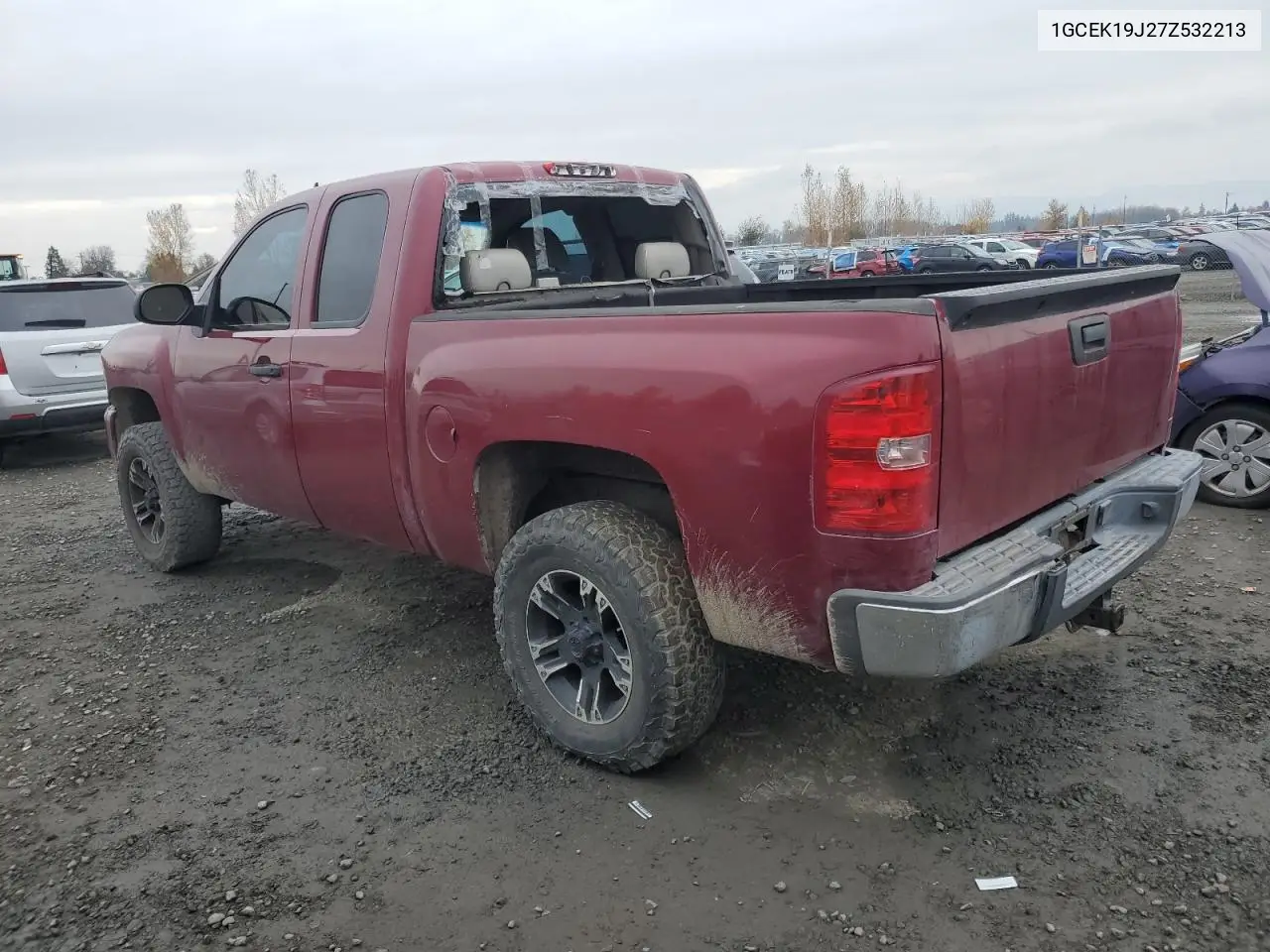 1GCEK19J27Z532213 2007 Chevrolet Silverado K1500