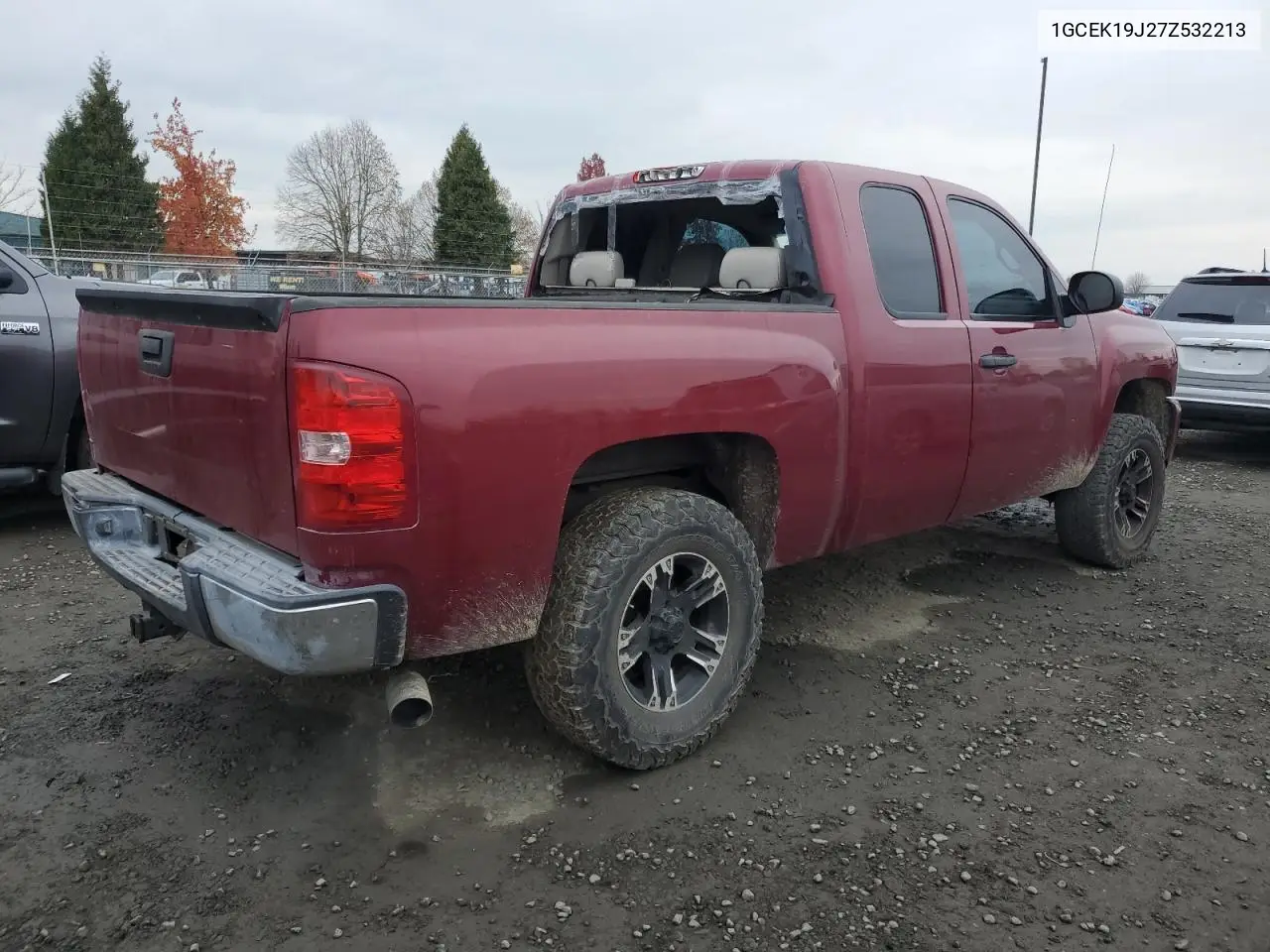 1GCEK19J27Z532213 2007 Chevrolet Silverado K1500