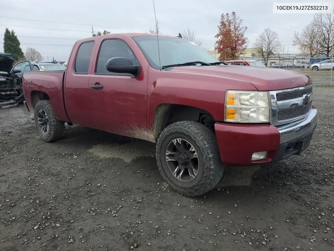 1GCEK19J27Z532213 2007 Chevrolet Silverado K1500