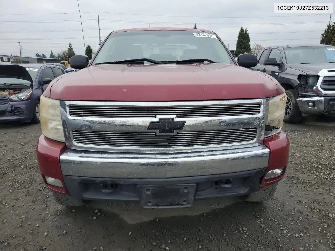 1GCEK19J27Z532213 2007 Chevrolet Silverado K1500