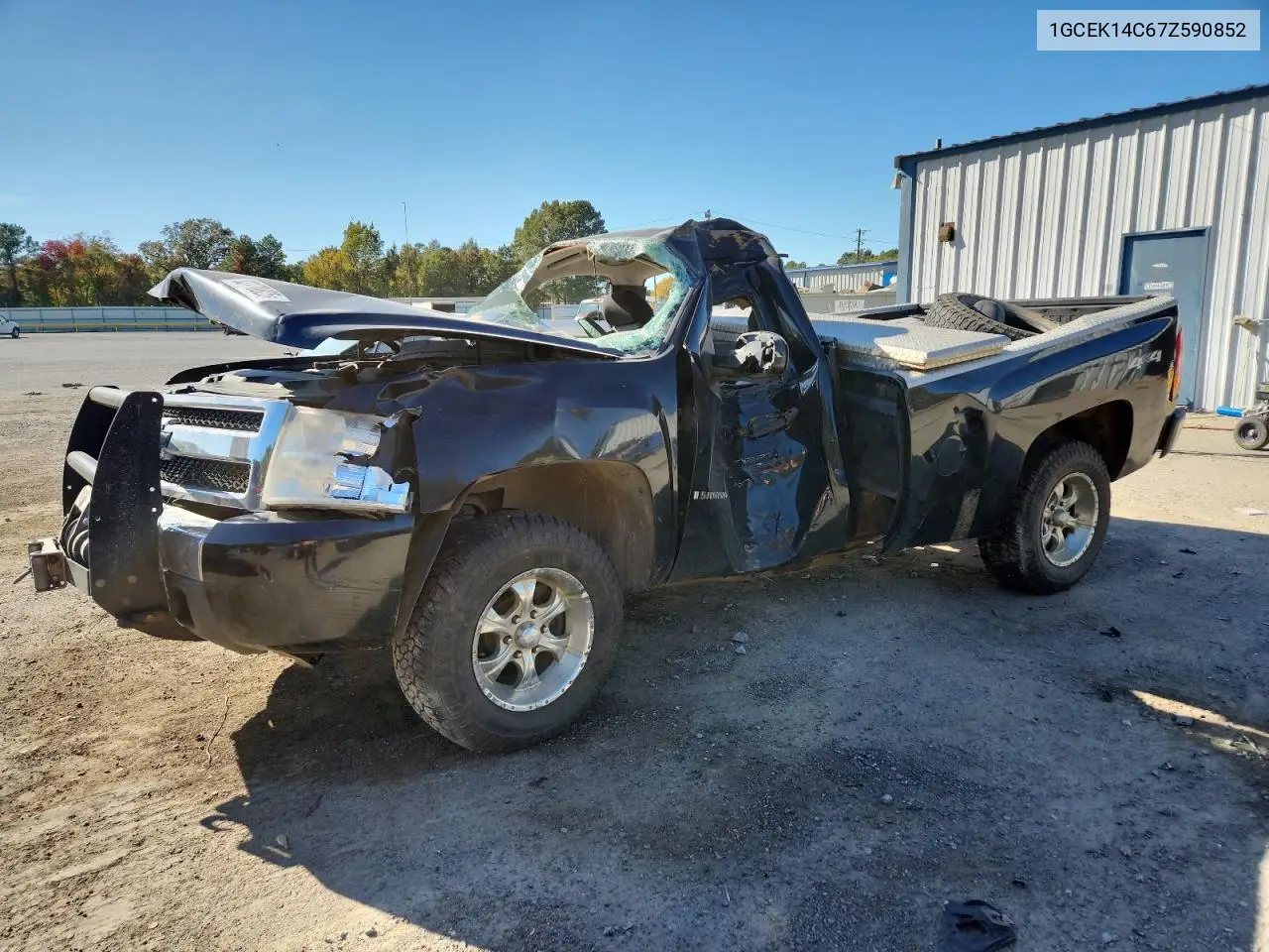 1GCEK14C67Z590852 2007 Chevrolet Silverado K1500