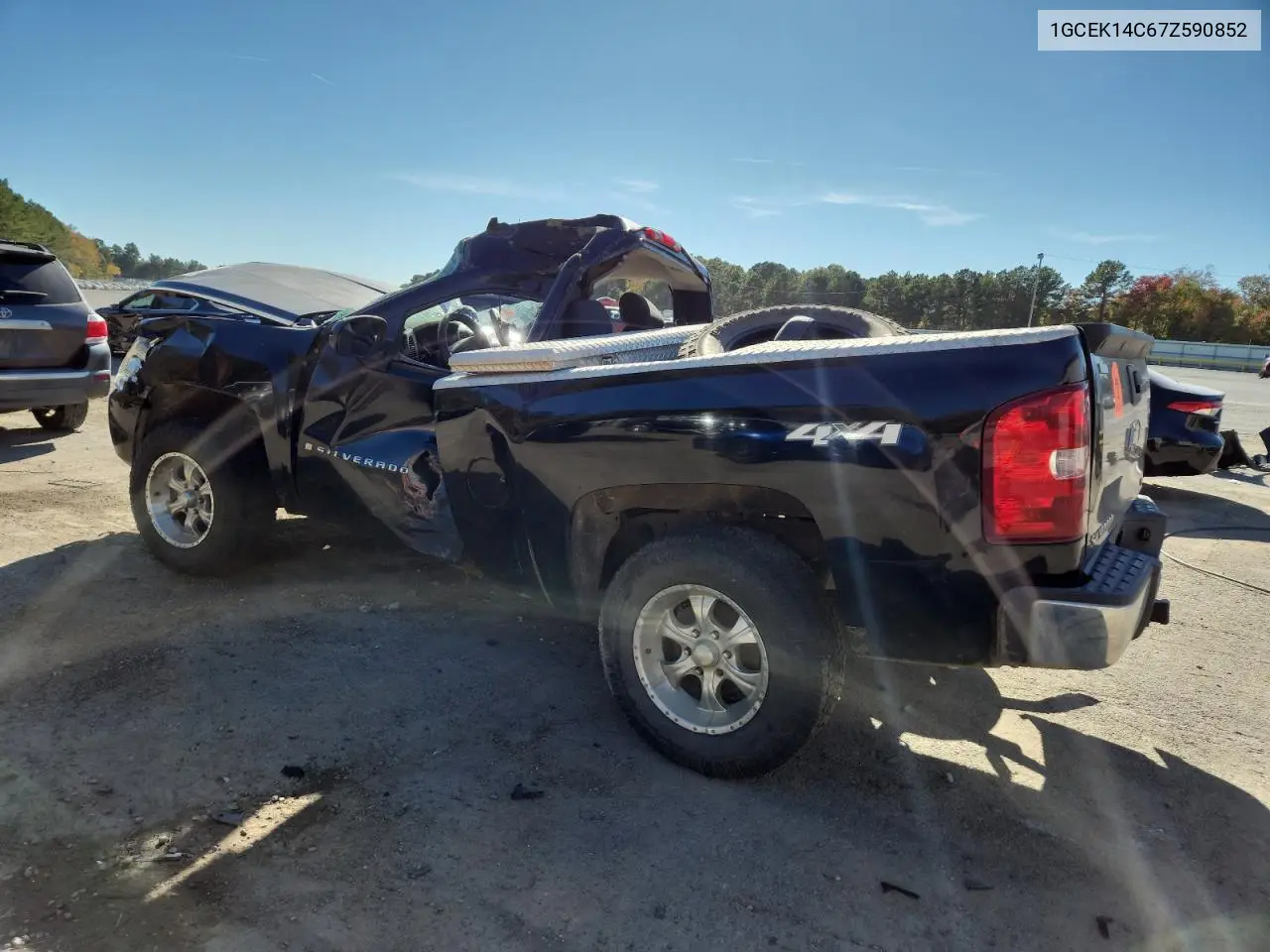 1GCEK14C67Z590852 2007 Chevrolet Silverado K1500