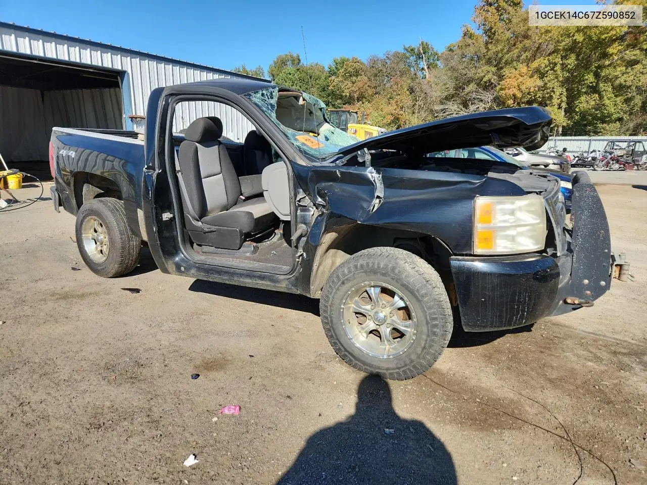 1GCEK14C67Z590852 2007 Chevrolet Silverado K1500