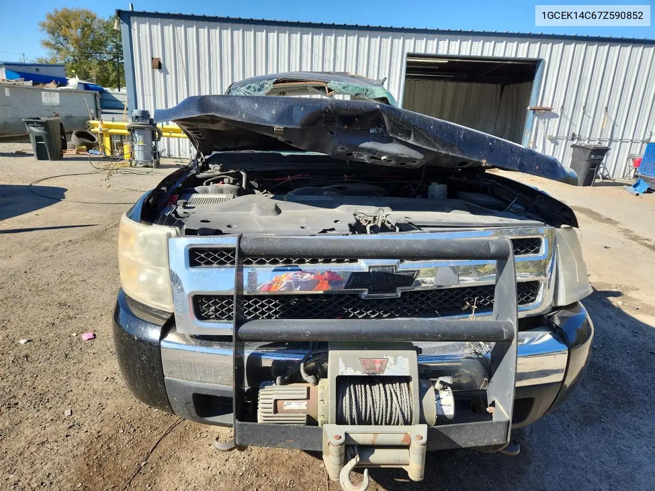 1GCEK14C67Z590852 2007 Chevrolet Silverado K1500