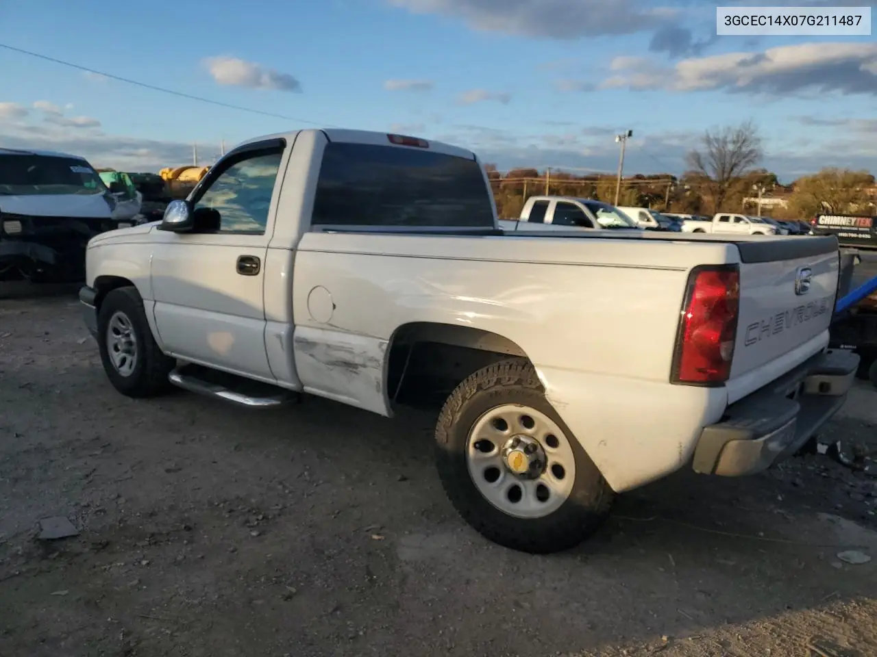 3GCEC14X07G211487 2007 Chevrolet Silverado C1500 Classic