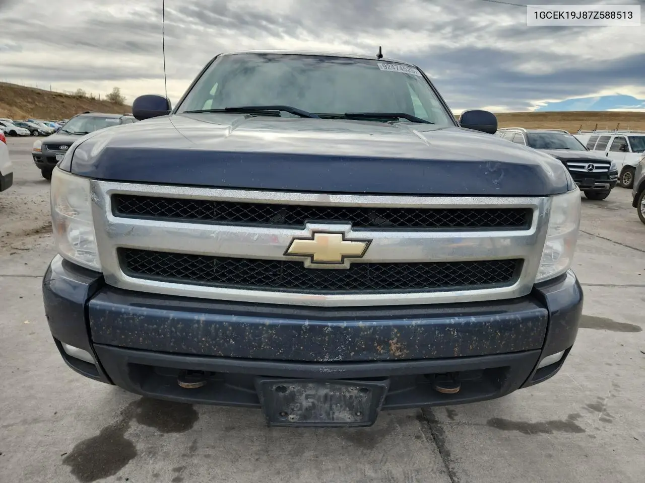 1GCEK19J87Z588513 2007 Chevrolet Silverado K1500