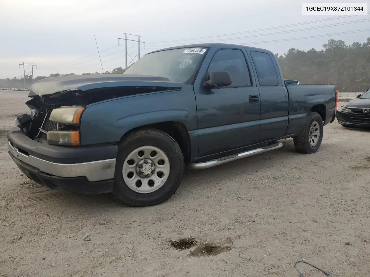 1GCEC19X87Z101344 2007 Chevrolet Silverado C1500 Classic