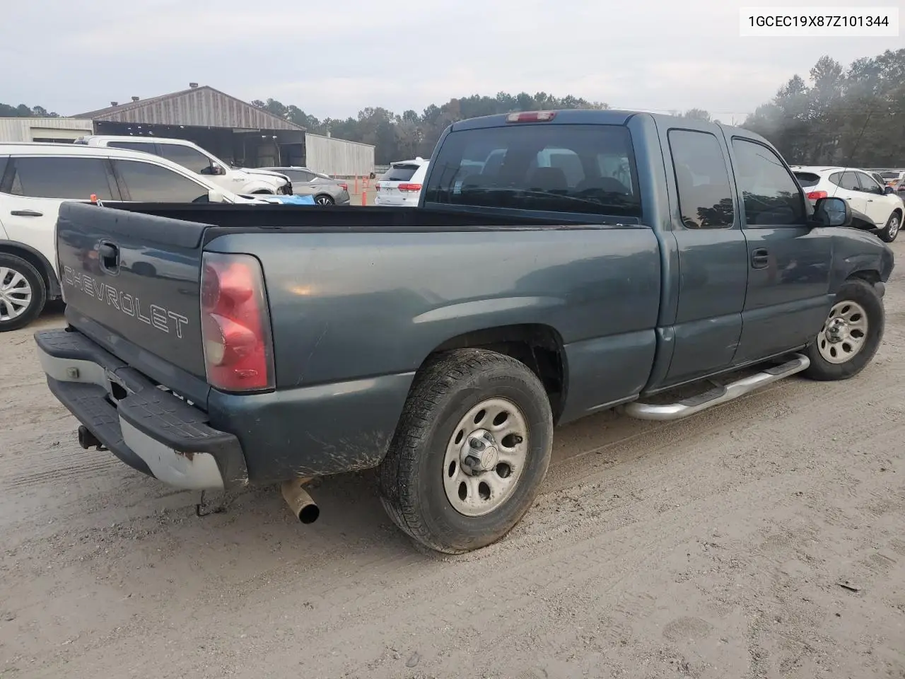 1GCEC19X87Z101344 2007 Chevrolet Silverado C1500 Classic