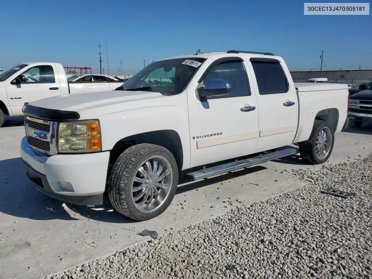 3GCEC13J47G505181 2007 Chevrolet Silverado C1500 Crew Cab