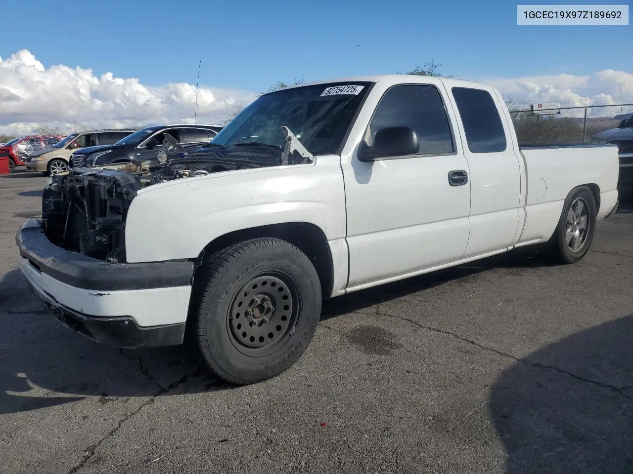 1GCEC19X97Z189692 2007 Chevrolet Silverado C1500 Classic