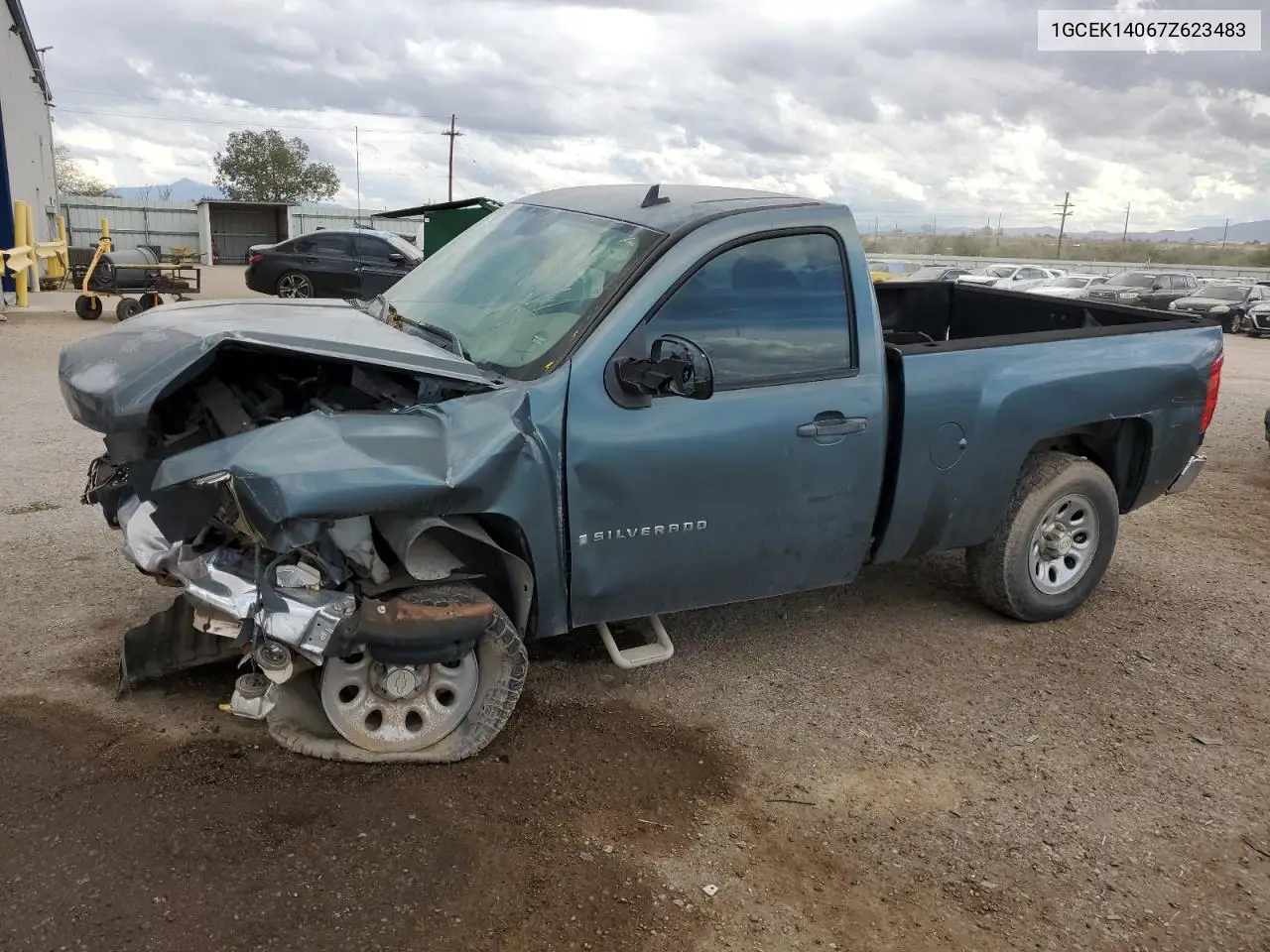 1GCEC14X47Z649994 2007 Chevrolet Silverado C1500 Classic