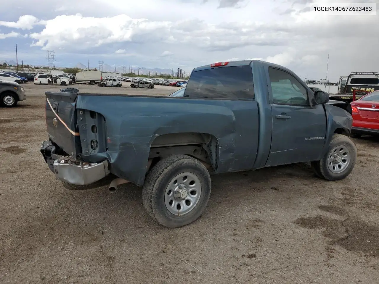 1GCEC14X47Z649994 2007 Chevrolet Silverado C1500 Classic