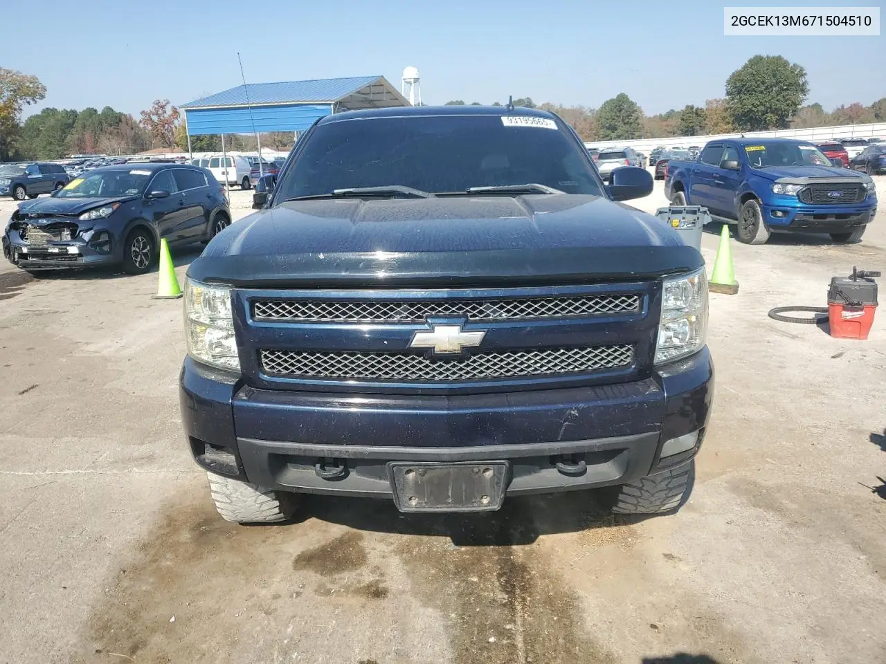 2GCEK13M671504510 2007 Chevrolet Silverado K1500 Crew Cab