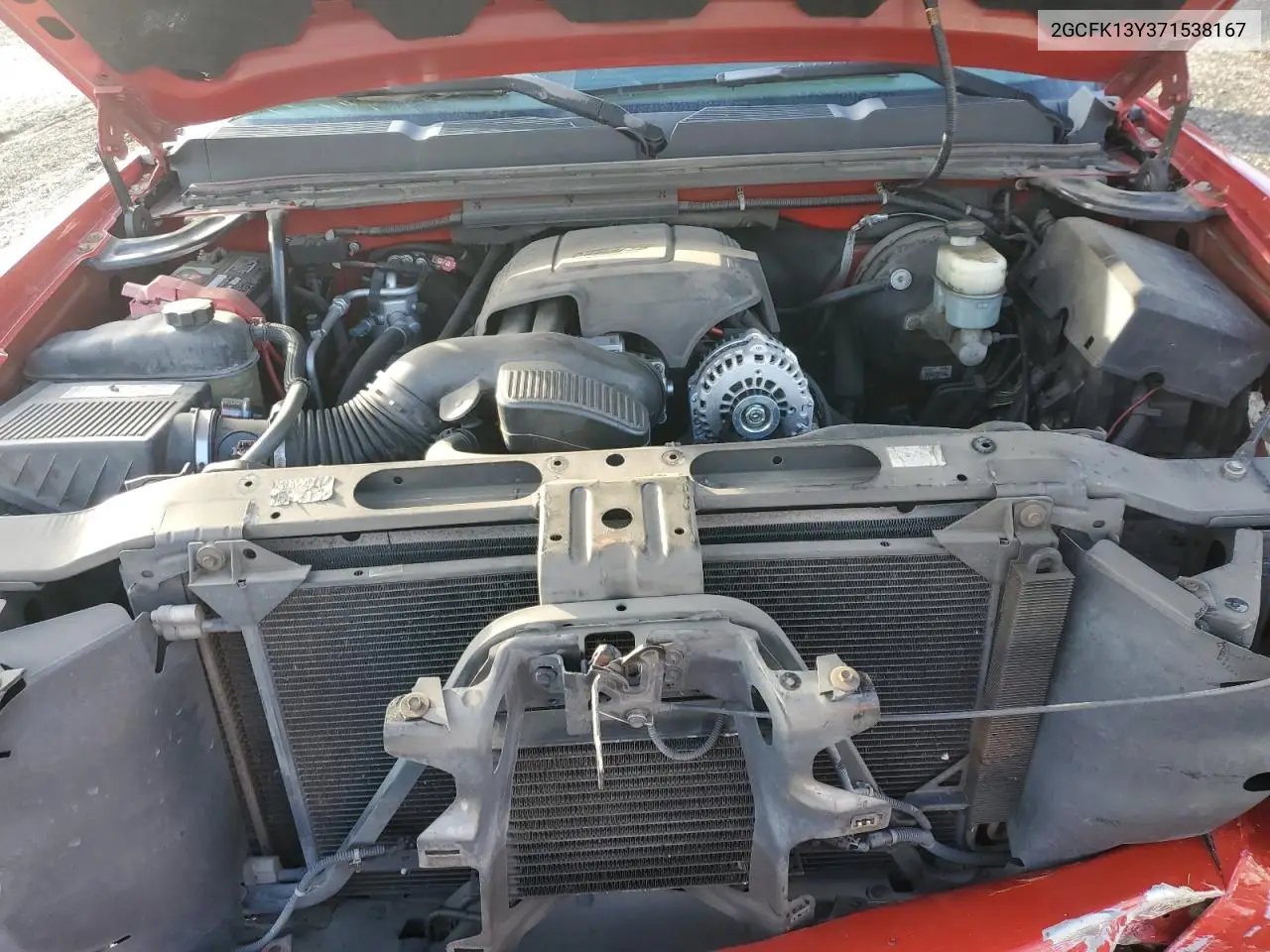 2GCFK13Y371538167 2007 Chevrolet Silverado K1500 Crew Cab