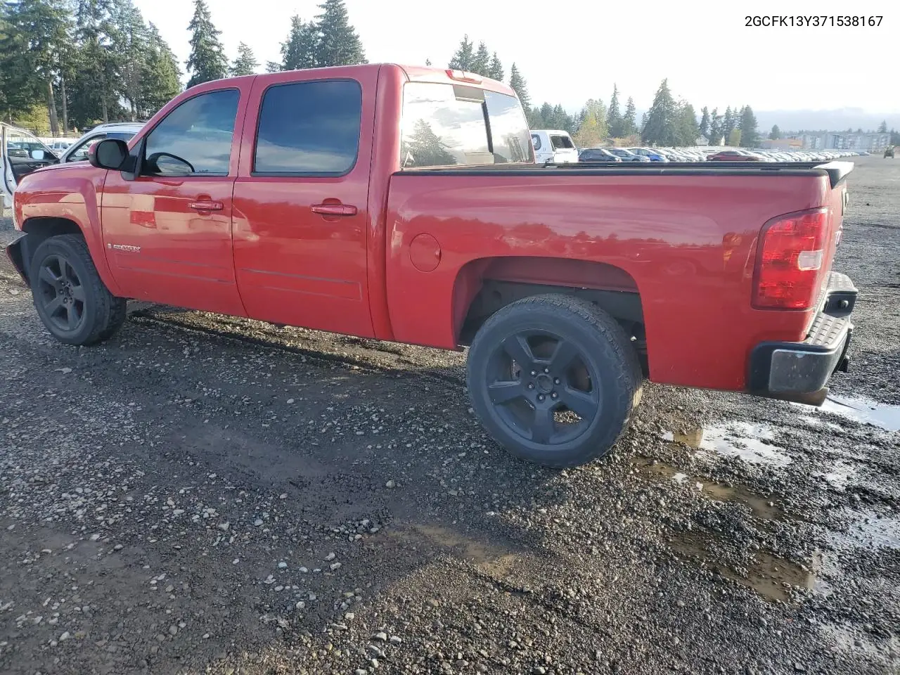 2GCFK13Y371538167 2007 Chevrolet Silverado K1500 Crew Cab