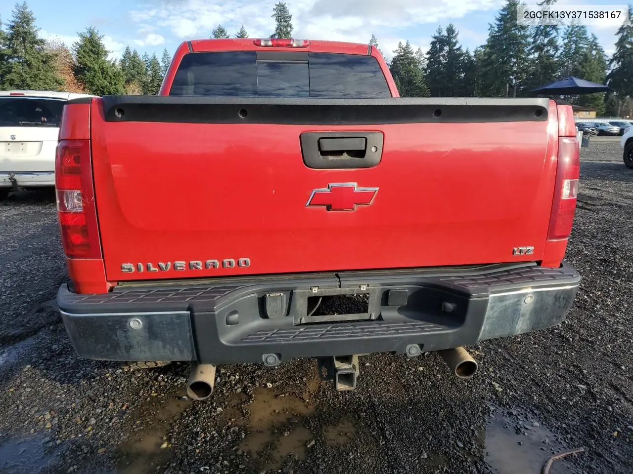 2GCFK13Y371538167 2007 Chevrolet Silverado K1500 Crew Cab