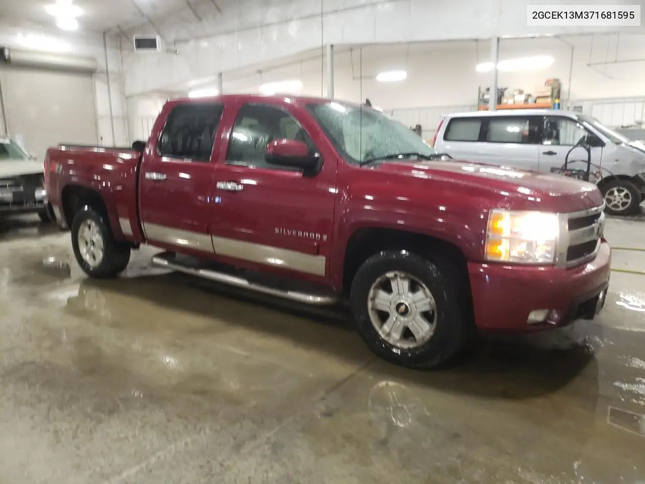 2GCEK13M371681595 2007 Chevrolet Silverado K1500 Crew Cab