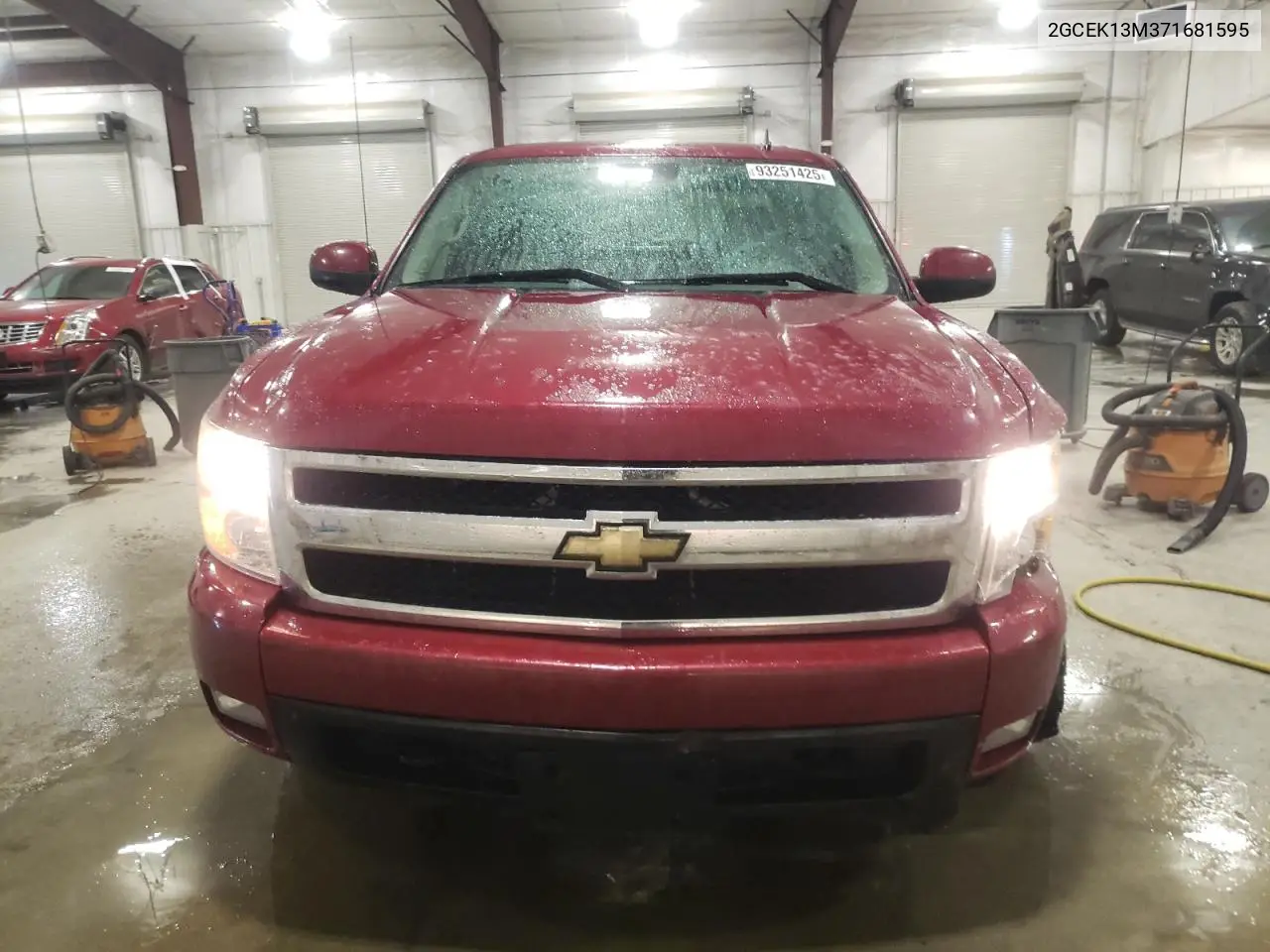 2GCEK13M371681595 2007 Chevrolet Silverado K1500 Crew Cab