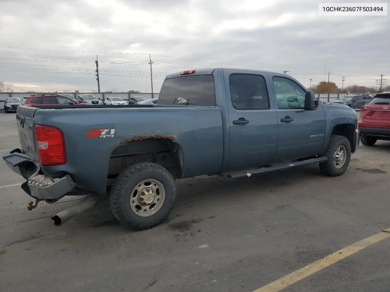1GCHK23607F503494 2007 Chevrolet Silverado K2500 Heavy Duty
