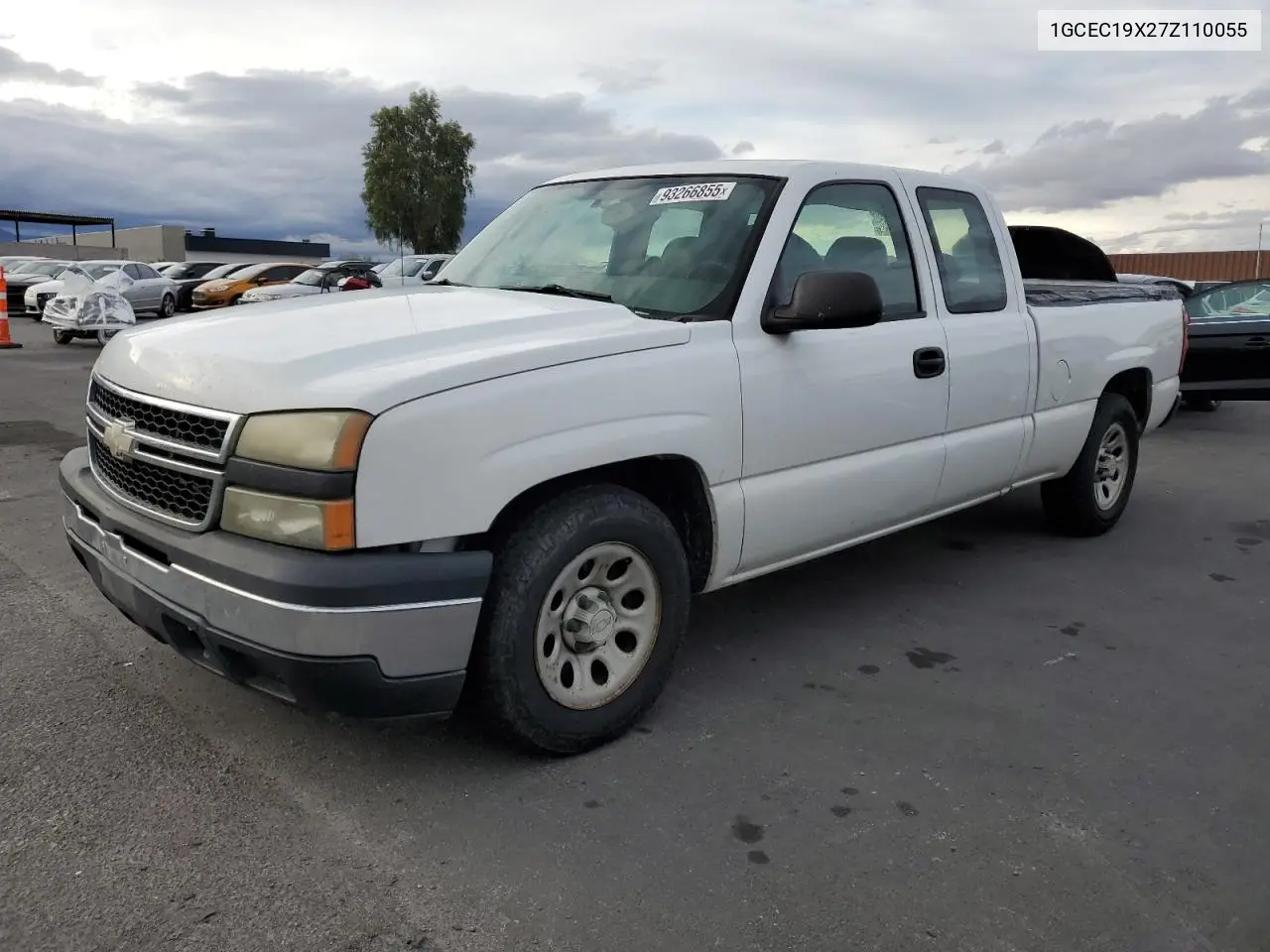 1GCEC19X27Z110055 2007 Chevrolet Silverado C1500 Classic