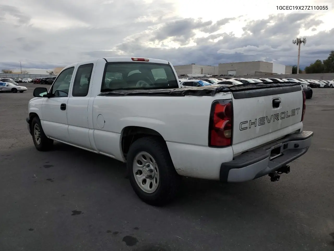 1GCEC19X27Z110055 2007 Chevrolet Silverado C1500 Classic