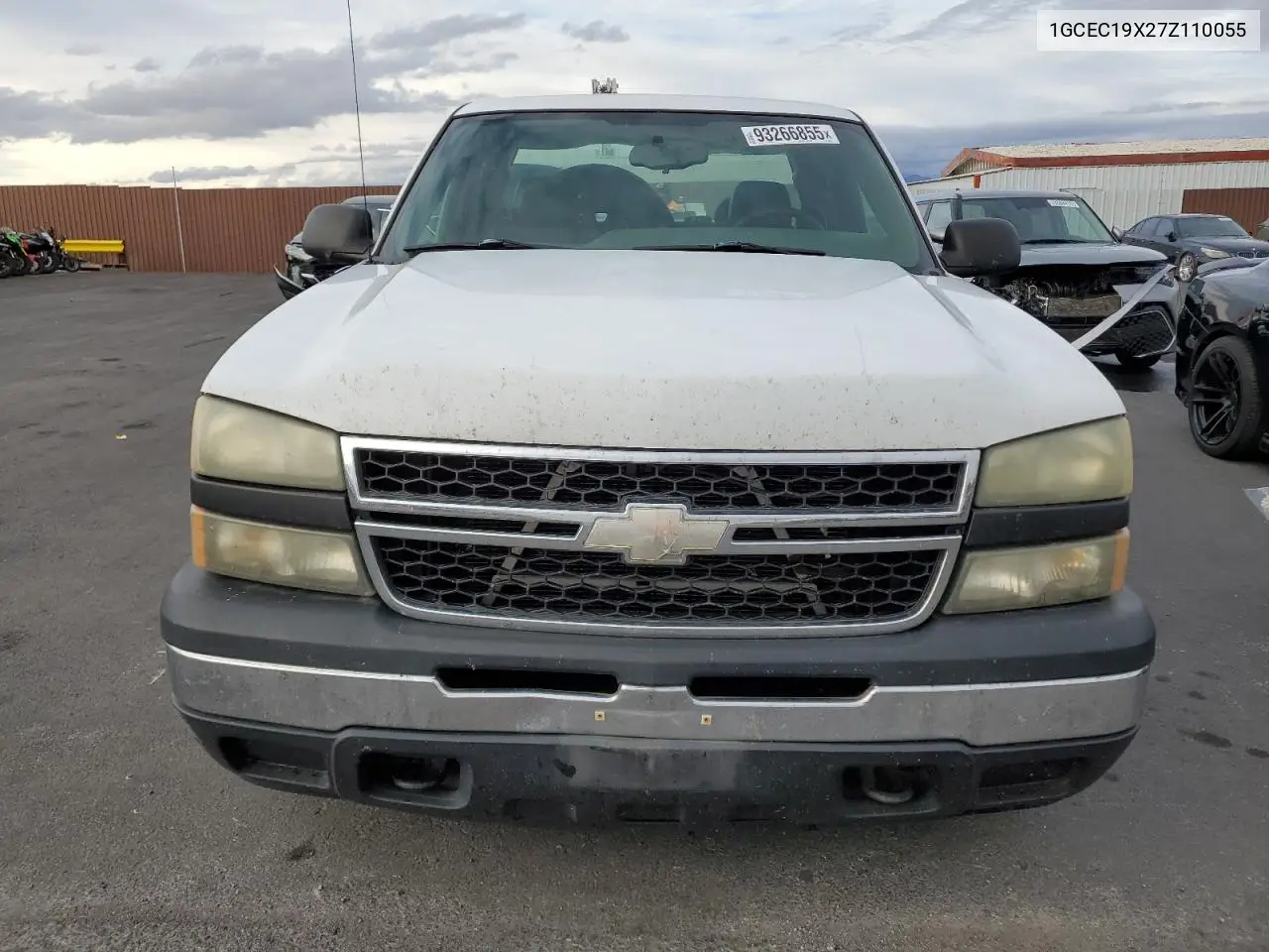 1GCEC19X27Z110055 2007 Chevrolet Silverado C1500 Classic