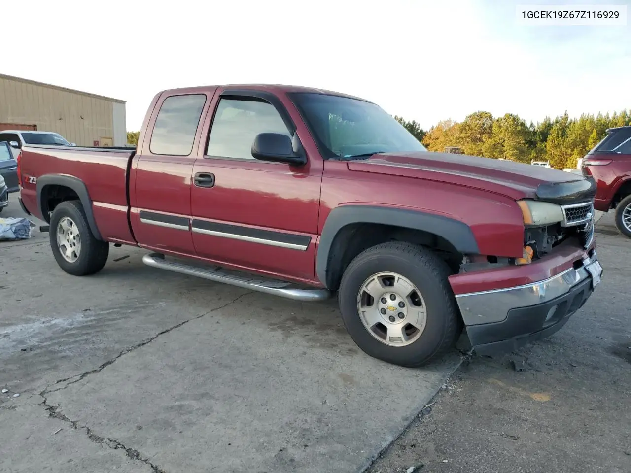 1GCEK19Z67Z116929 2007 Chevrolet Silverado K1500 Classic