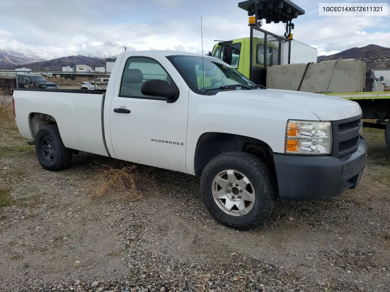 1GCEC14X57Z611321 2007 Chevrolet Silverado C1500 Classic