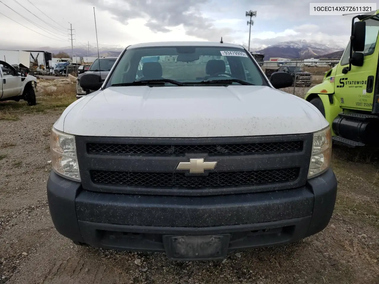 1GCEC14X57Z611321 2007 Chevrolet Silverado C1500 Classic