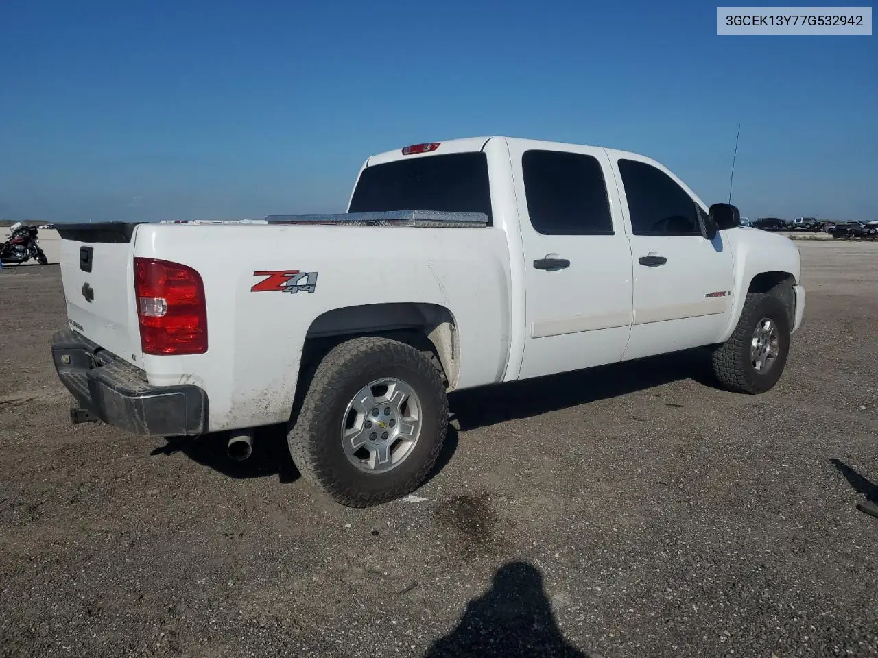 3GCEK13Y77G532942 2007 Chevrolet Silverado K1500 Crew Cab