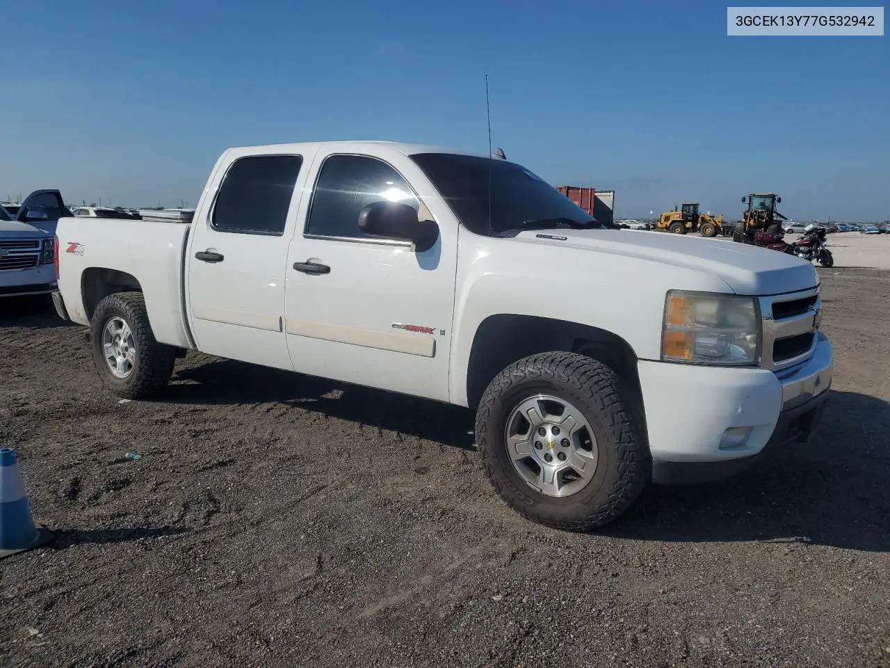 3GCEK13Y77G532942 2007 Chevrolet Silverado K1500 Crew Cab