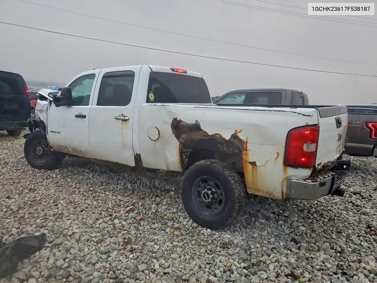 1GCHK23617F538187 2007 Chevrolet Silverado K2500 Heavy Duty