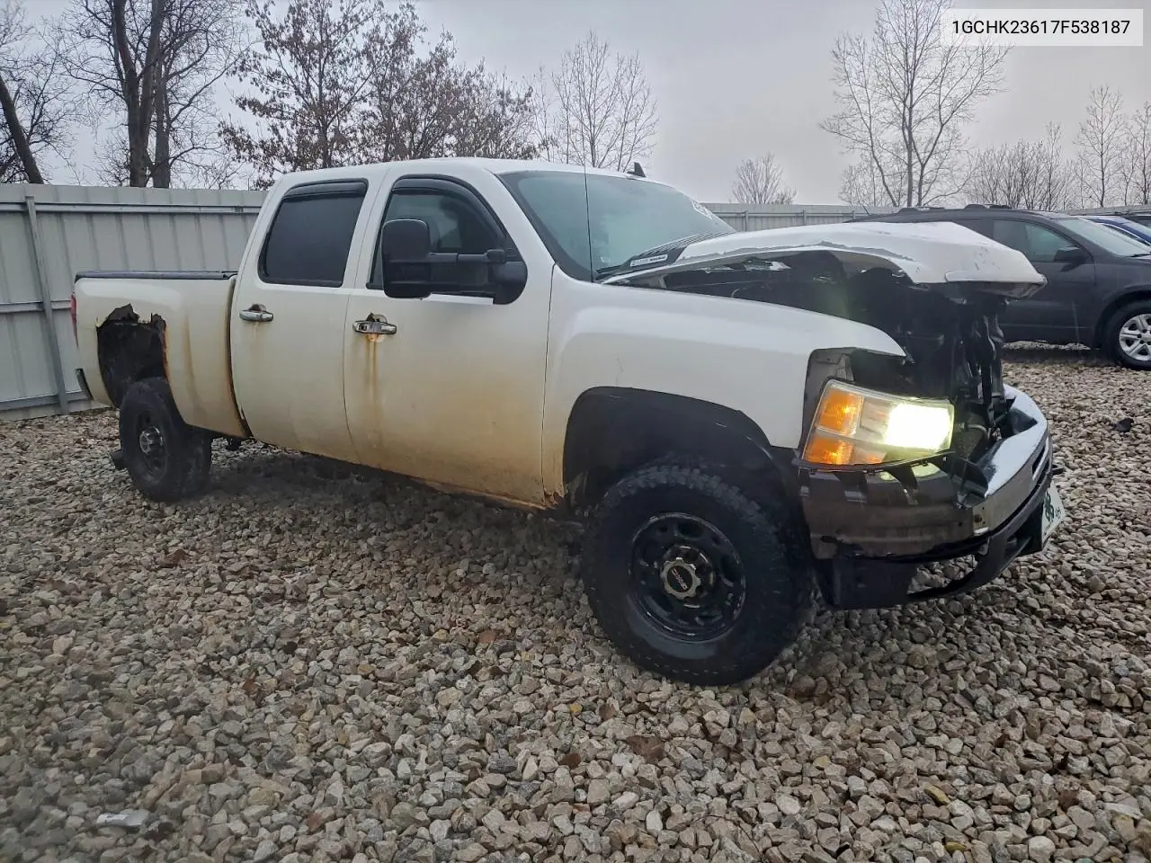 1GCHK23617F538187 2007 Chevrolet Silverado K2500 Heavy Duty