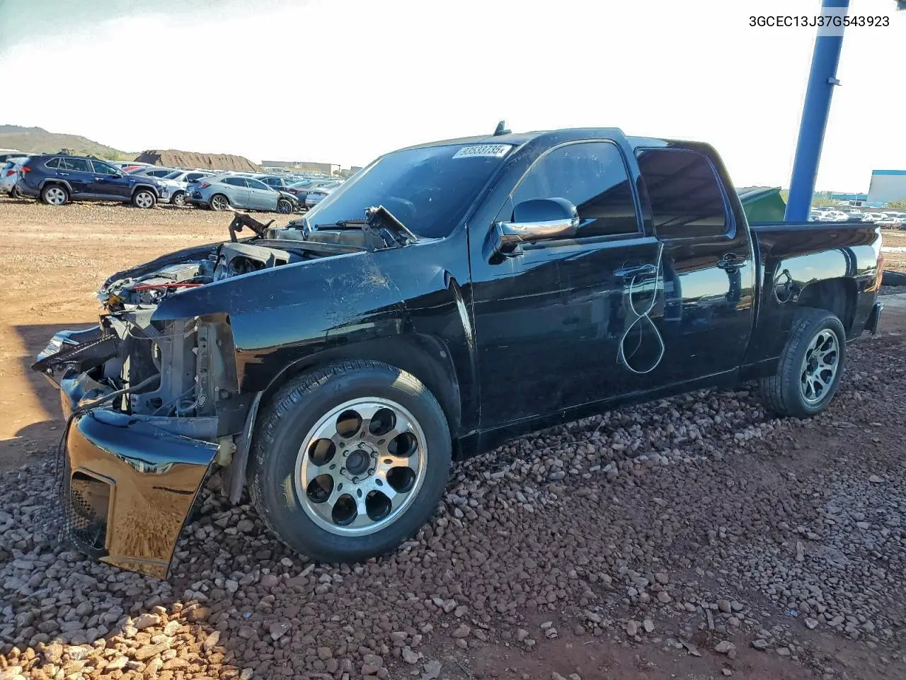 3GCEC13J37G543923 2007 Chevrolet Silverado C1500 Crew Cab