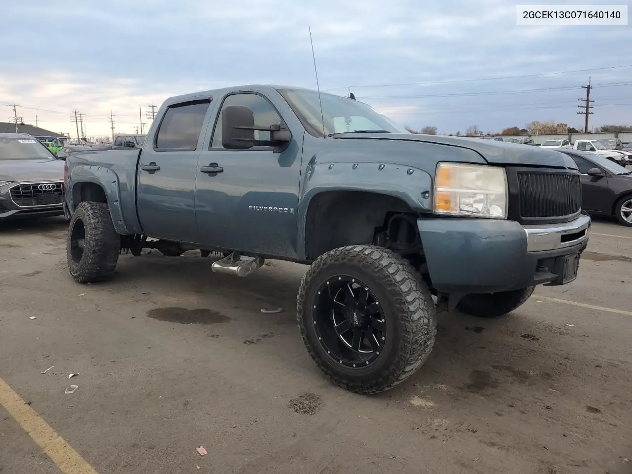 2GCEK13C071640140 2007 Chevrolet Silverado K1500 Crew Cab