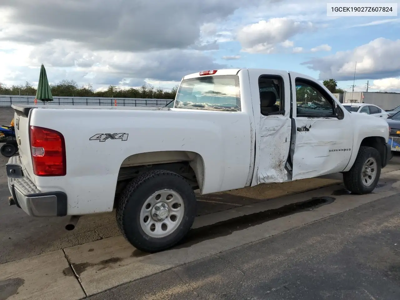 1GCEK19027Z607824 2007 Chevrolet Silverado K1500