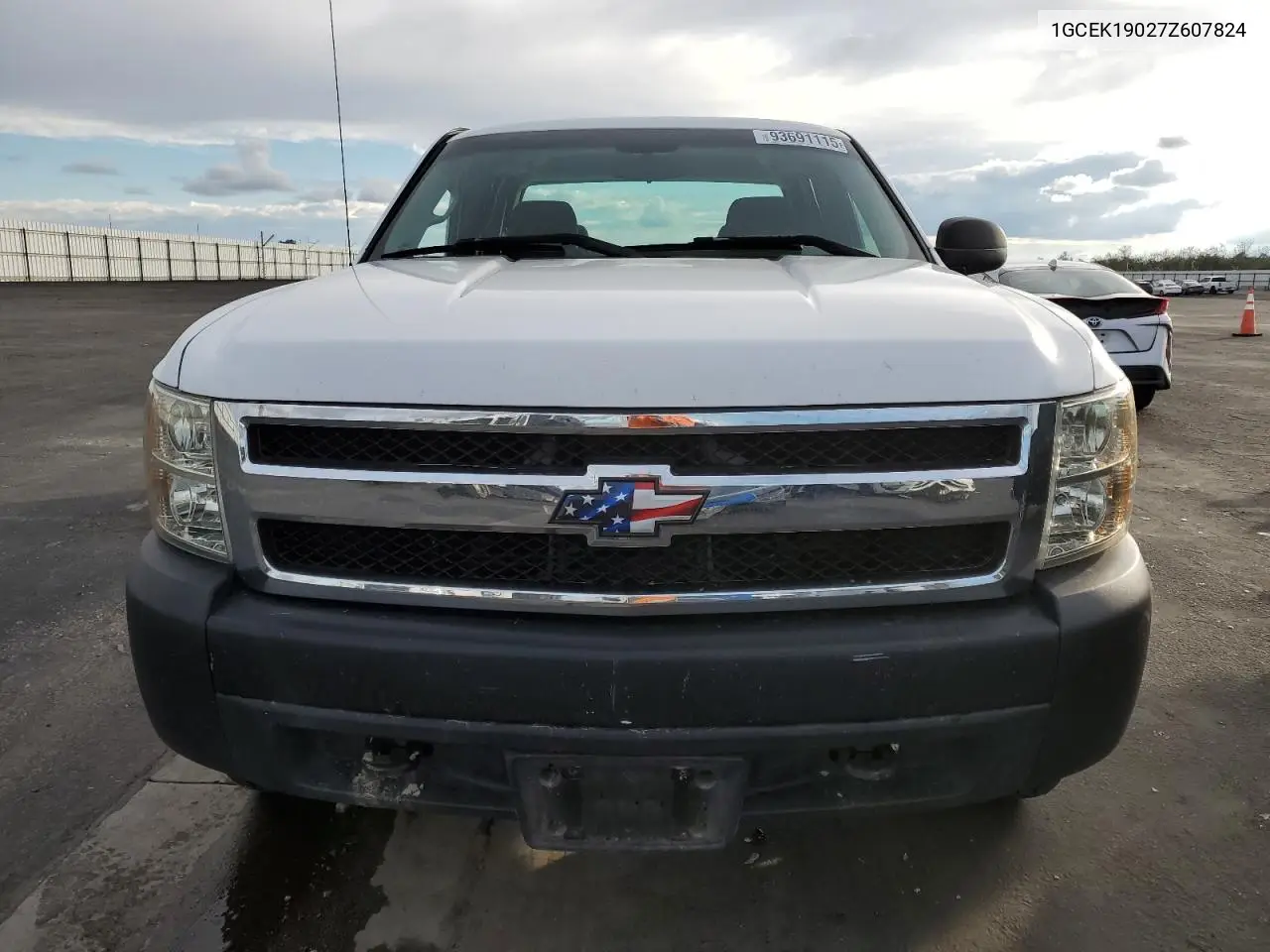 1GCEK19027Z607824 2007 Chevrolet Silverado K1500