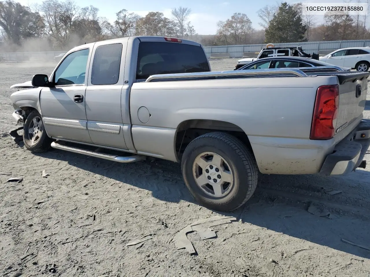 1GCEC19Z37Z155880 2007 Chevrolet Silverado C1500 Classic