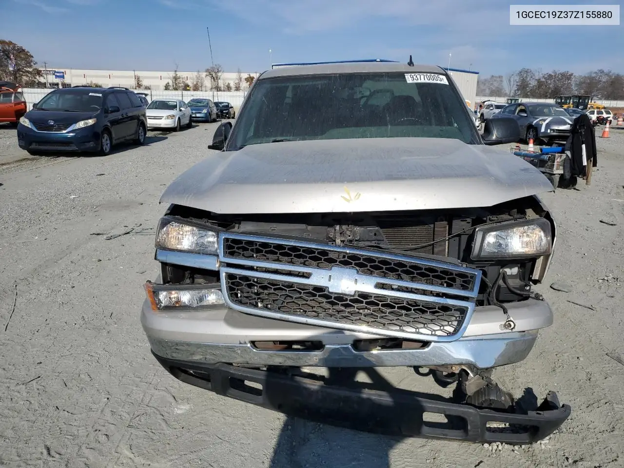 1GCEC19Z37Z155880 2007 Chevrolet Silverado C1500 Classic