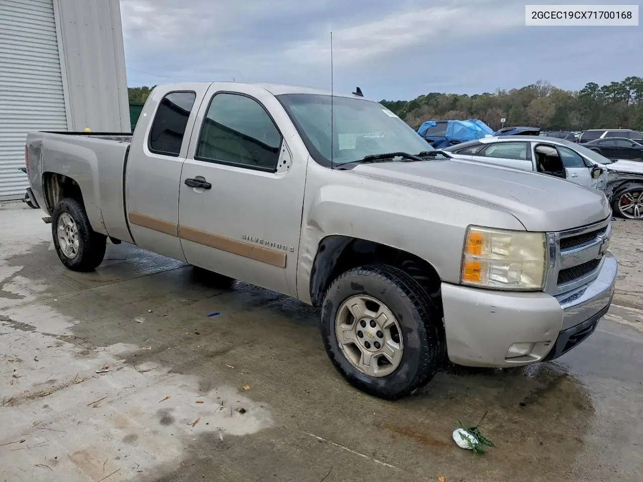 2GCEC19CX71700168 2007 Chevrolet Silverado C1500