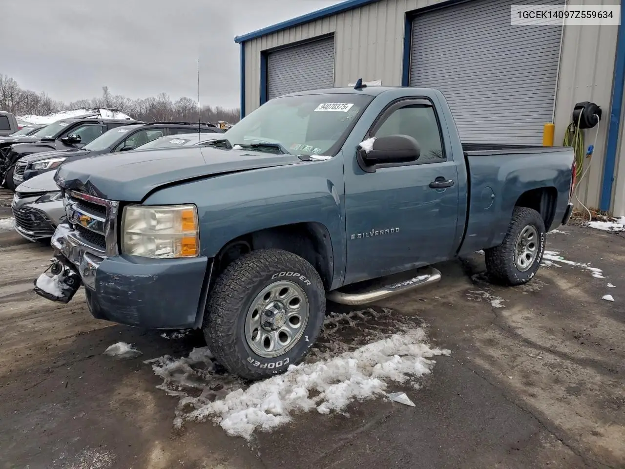 1GCEK14097Z559634 2007 Chevrolet Silverado K1500